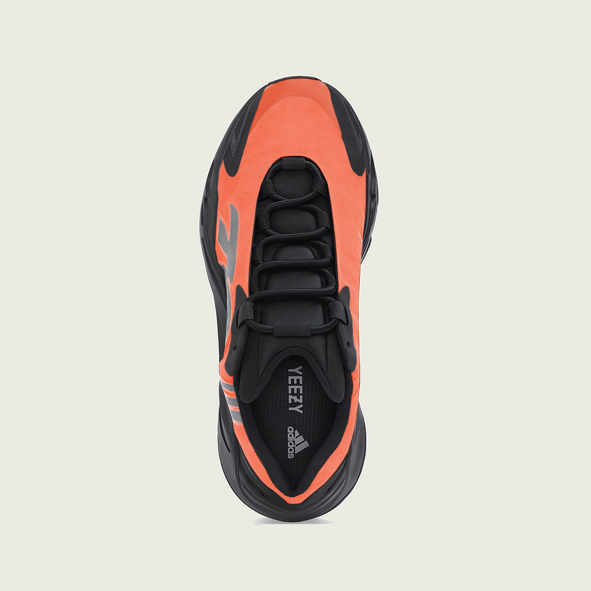 yeezy 700 black and orange