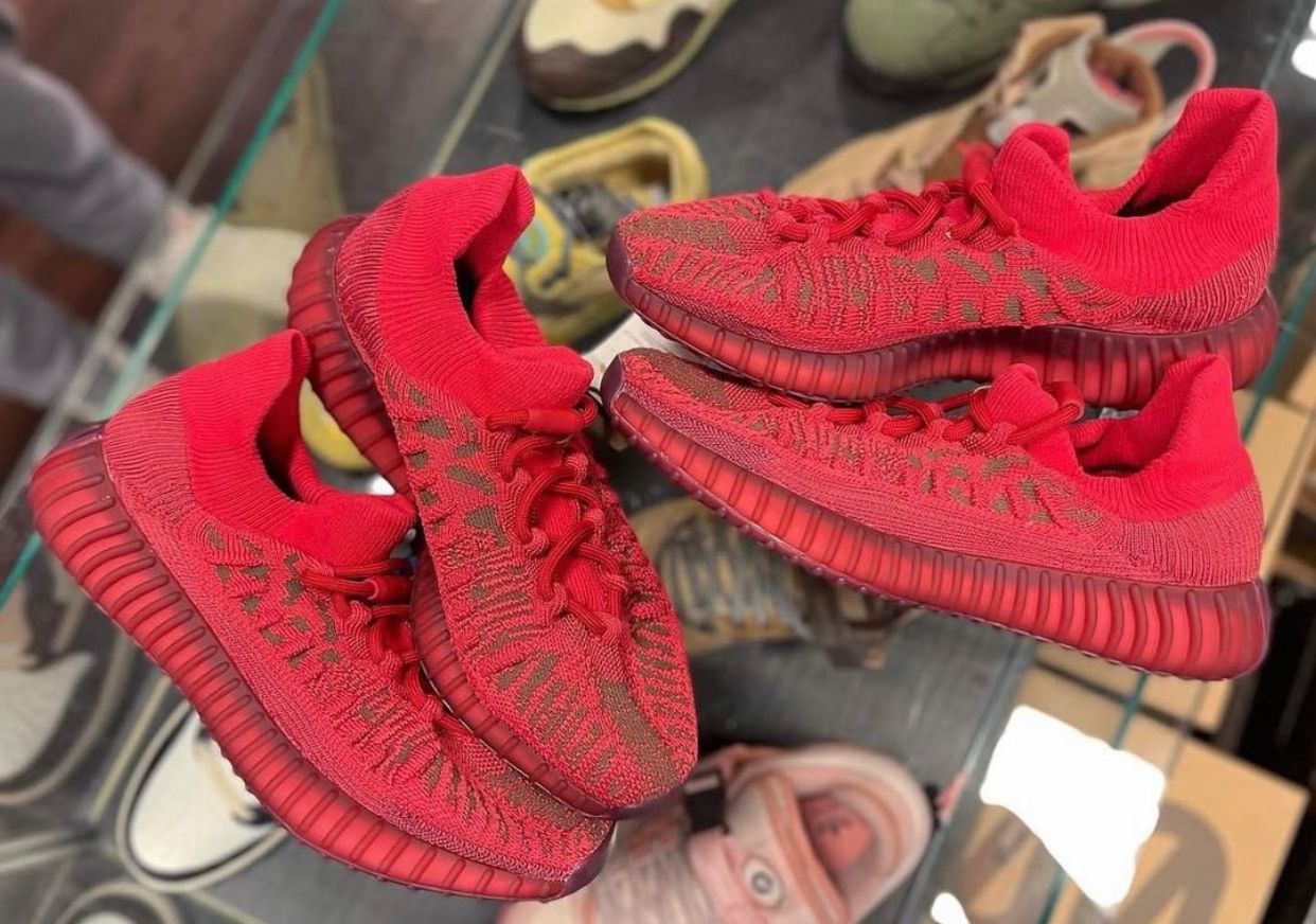 Adidas yeezy wish red hotsell