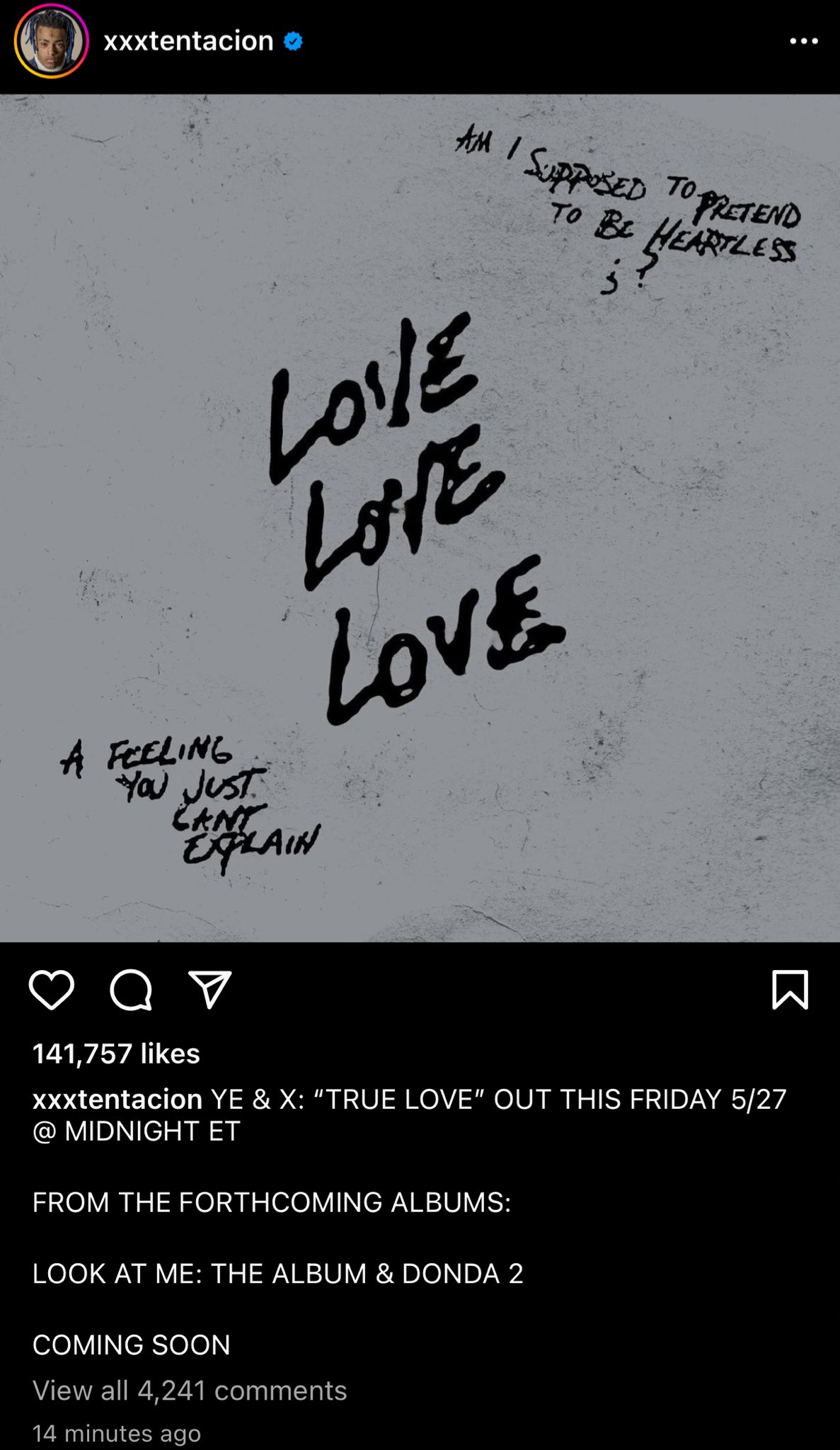 Kanye West and XXXTentacion's “True Love” Gets Official Release: Listen