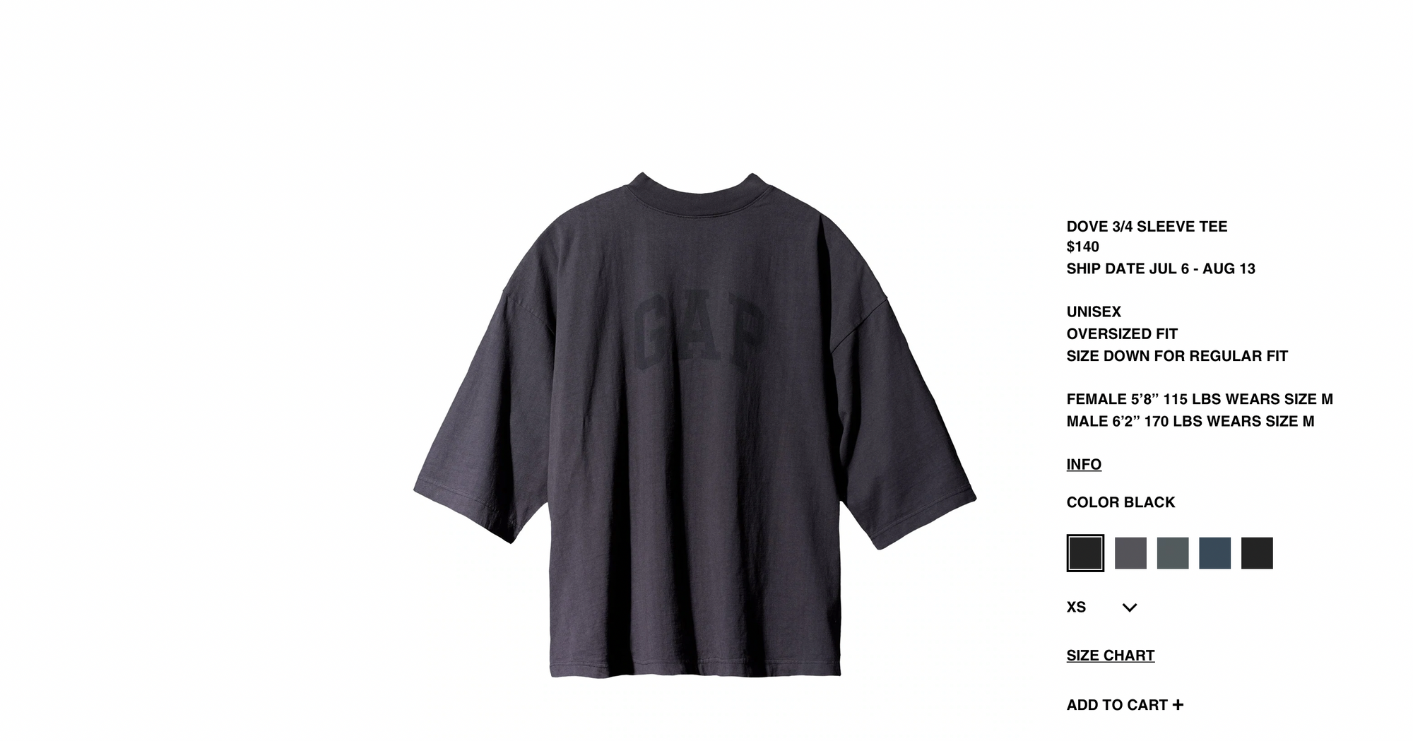 YEEZY GAP BALENCIAGA TEE Sサイズ | www.gamescaxas.com