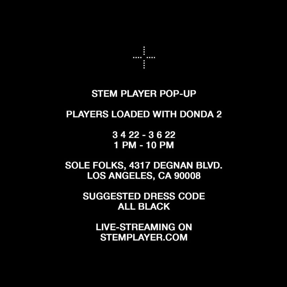 Stem Player Pop Up Event Announced post image