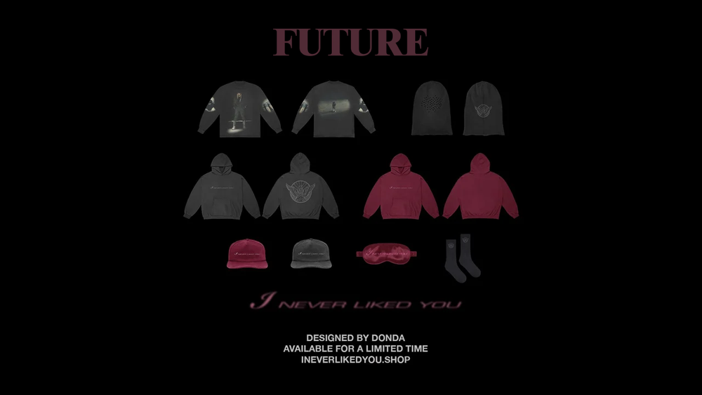 Future "I Never Liked You" Merch Designed By Donda Now Available post image