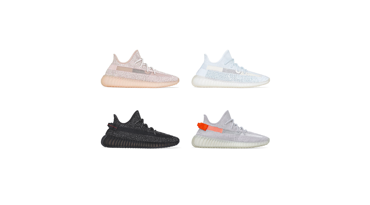 Yeezy black best sale non reflective restock