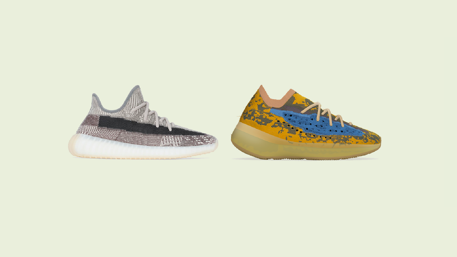 YEEZY BOOST 350 V2 "Zyon" and YEEZY BOOST 380 "Blue Oat" New Release Dates