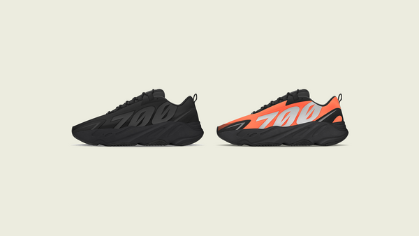 YEEZY BOOST 700 MNVN "Triple Black" & "Orange" Revealed